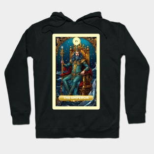 The Emperor Card From the Light Mermaid Tarot Deck. Hoodie